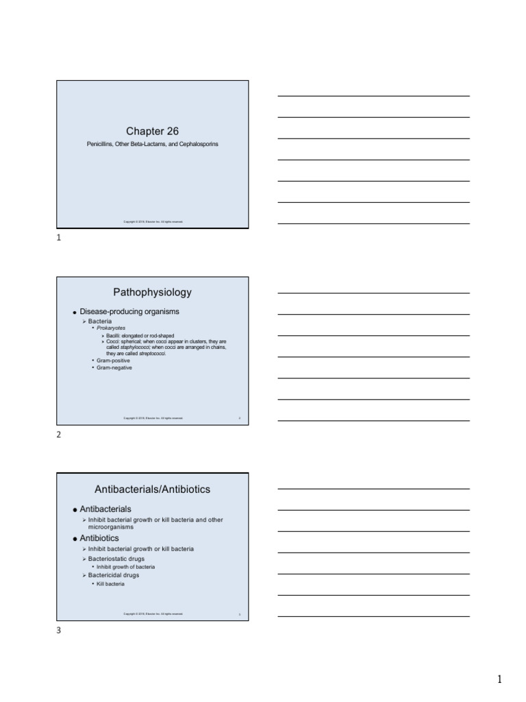 Antibiotics Drugs Pharmacology Pdf Penicillin Gram Negative