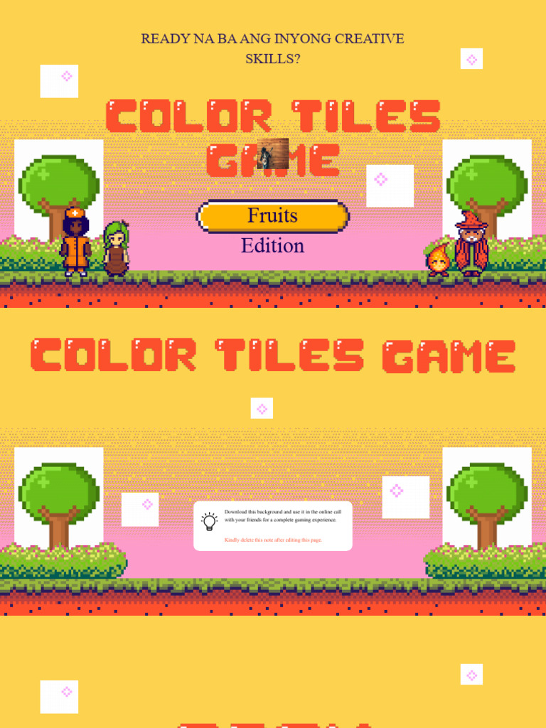 Creative Fruit Coloring Game | PDF