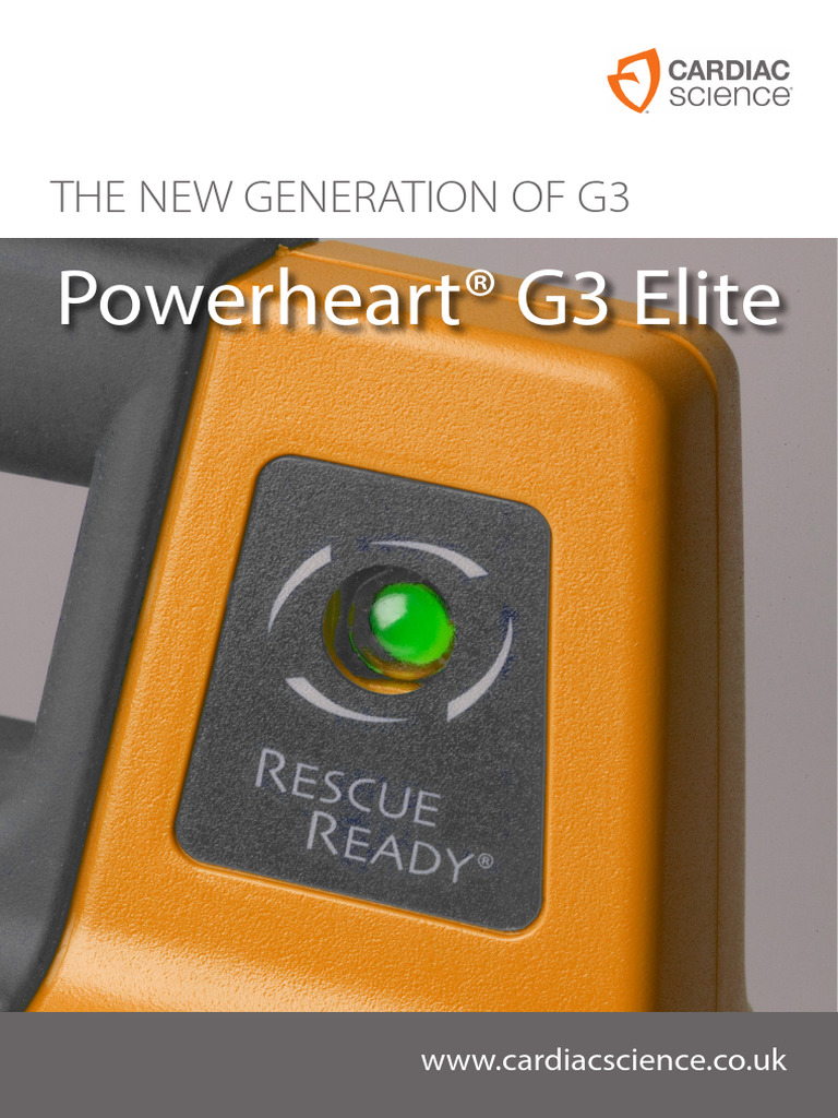 Cardiac Science Powerheart g3 Elite Aed Brochure 1629284243 | PDF ...