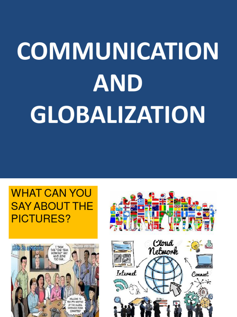 Globalization And Intercultural Communication Pdf Communication
