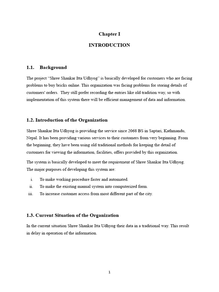 Web-Based Brick Management System | PDF | Systems Engineering ...