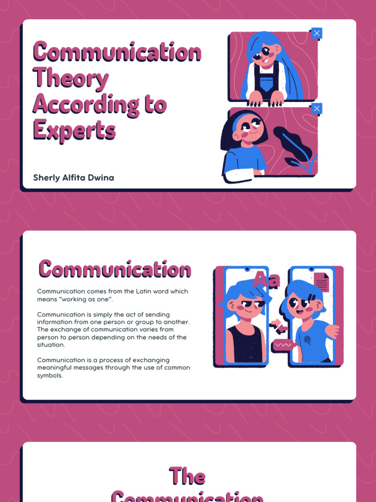 Overview of Communication Theories | PDF | Communication | Information