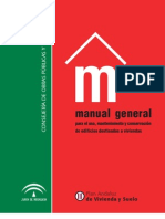 Manual General Para El Uso y Mantenimiento Del Edificio