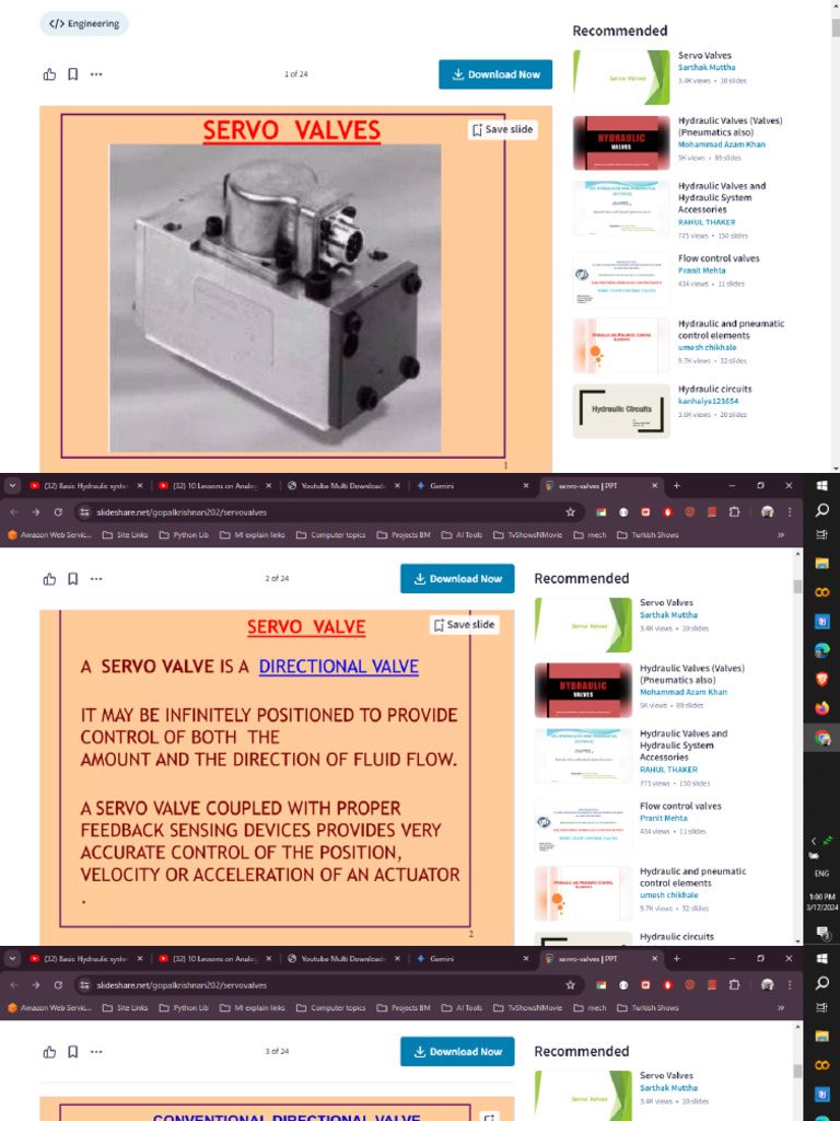 Servo Valves | PDF