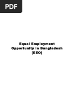 Equal Employment Opportunity (EEO) in Bangladesh