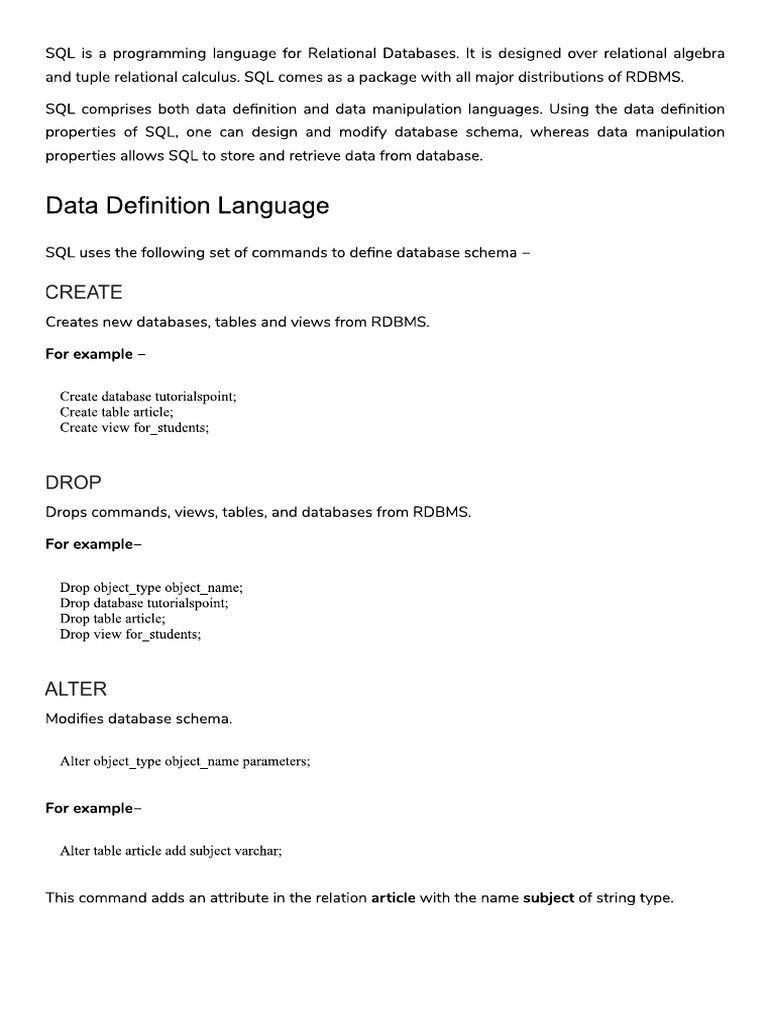 Sql basics 1 pdf