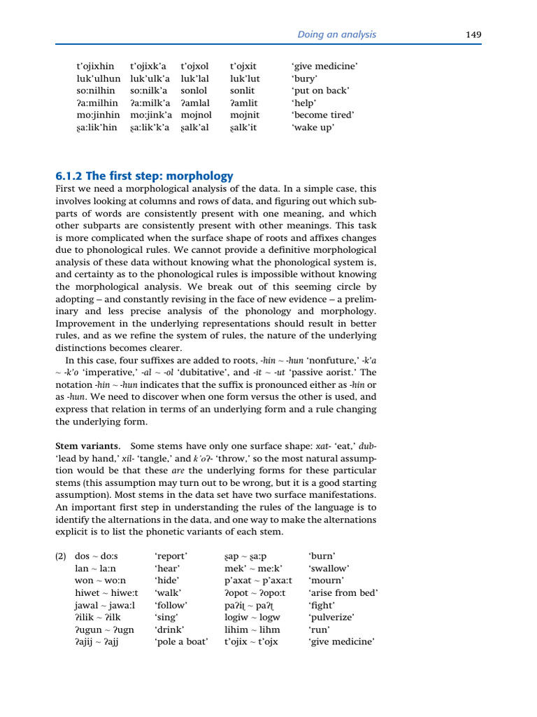 音系学小节7 | PDF | Linguistic Morphology | Languages