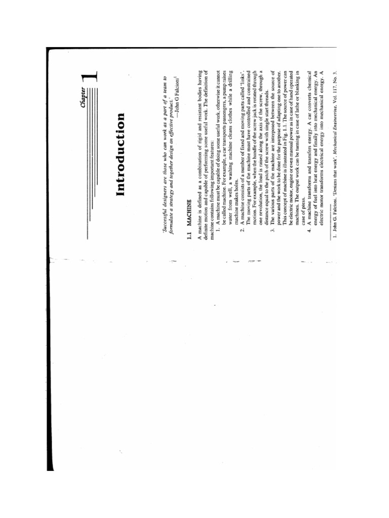 Introduction To Machine Design Pdf