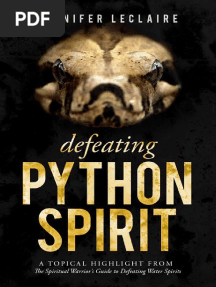 Defeating Python Spirit Jennifer LeClaire