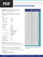 DAIF Check Charges Breakdown | PDF | Overdraft | Fee