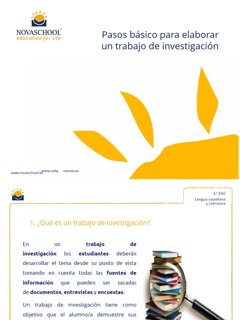 Cómo Hacer Un Trabajo de Investigación | PDF | Escritura | Comunicación ...