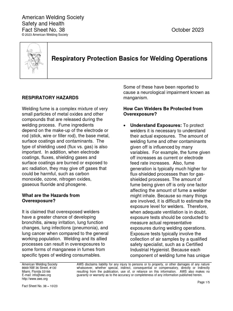 Fact Sheet No.38 Oct 2023 | PDF | Welding | Construction