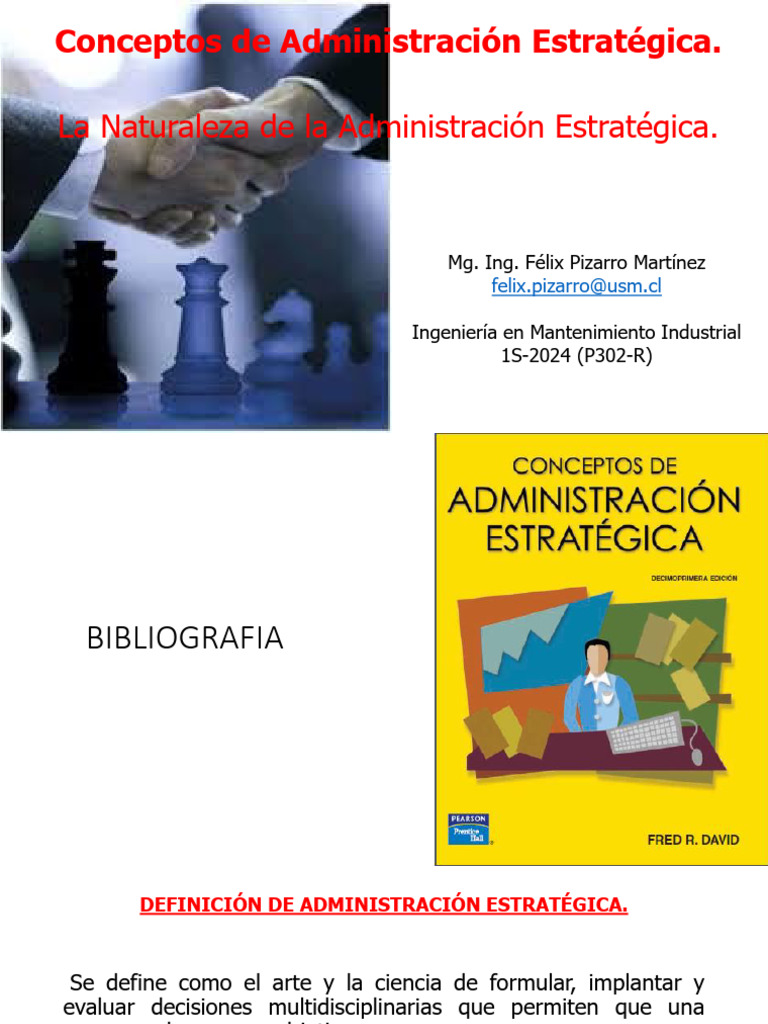 P3.1 Administración Estrategica R302 | PDF | Gestión estratégica | Business
