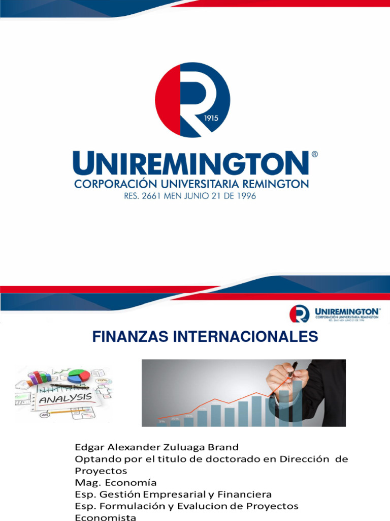 Curso Completo de Finanzas Internacionales | PDF | Bolsa | Tipo de cambio