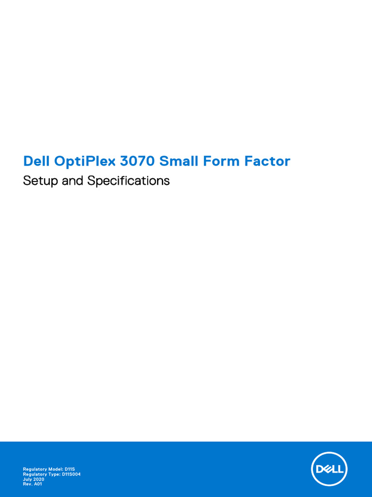 dell optiplex 3070 windows 10 installation