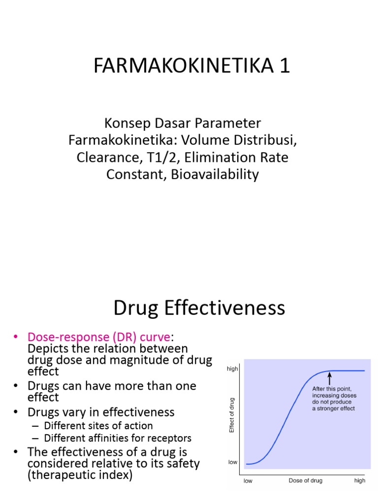Farmakokinetika 1 Pdf Cell Membrane Pharmacokinetics
