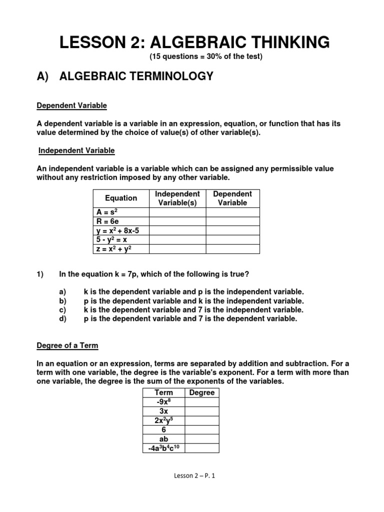 Praxis Math 5003 Quizlet