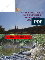 Fases e Impactos Actividad Petrolera Ecuador-esp