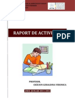 Raport de Activitate