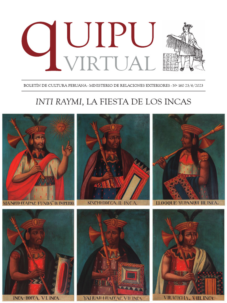 Quipu Virtual #160 | PDF | Imperio Inca