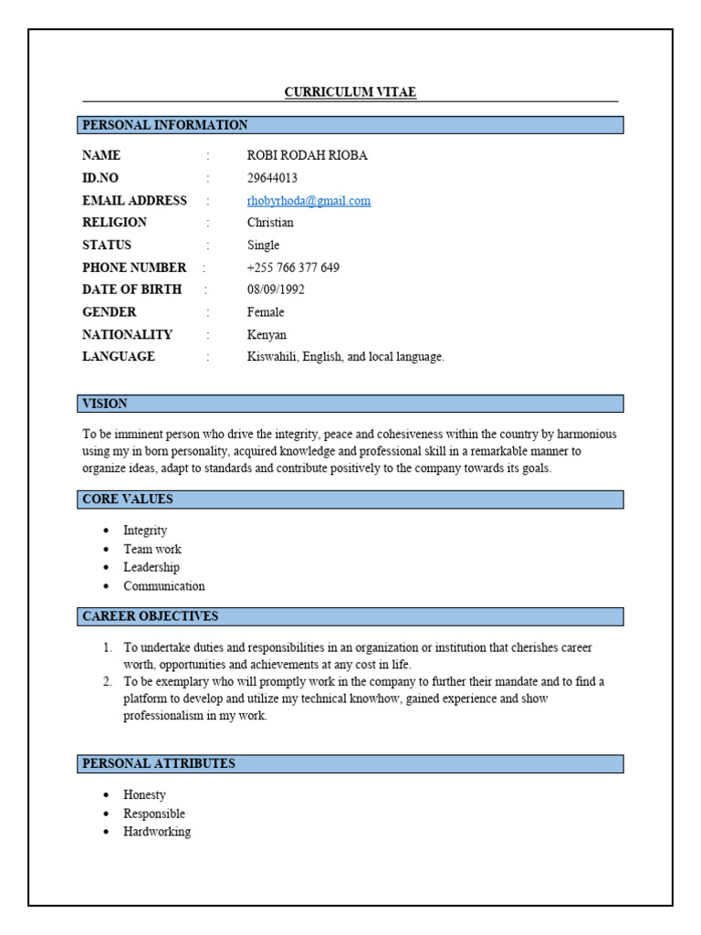 Robi Roda Riba CV and Career Overview | PDF | Social Psychology