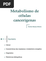 Seminario_Metabolismo em células cancerígenas