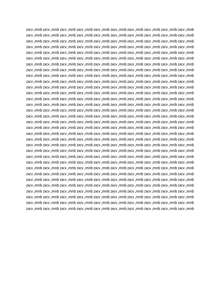 Repetitive Patterns in Text | PDF