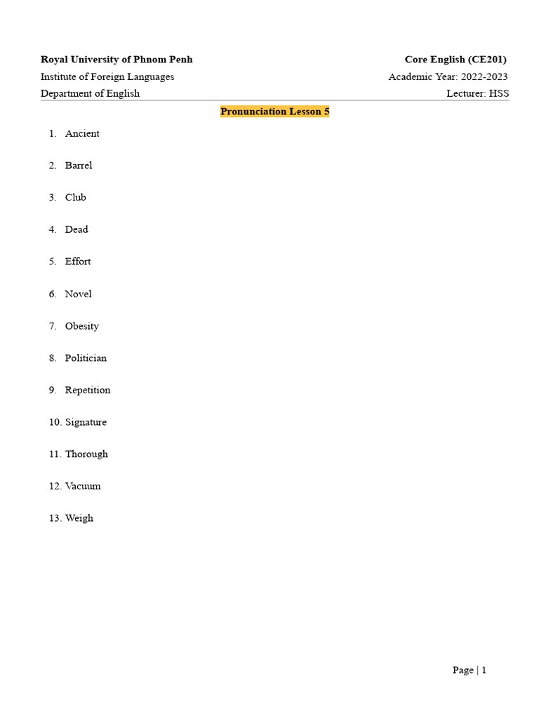 Week 5 | PDF | Language Arts & Discipline | Foreign Language Studies