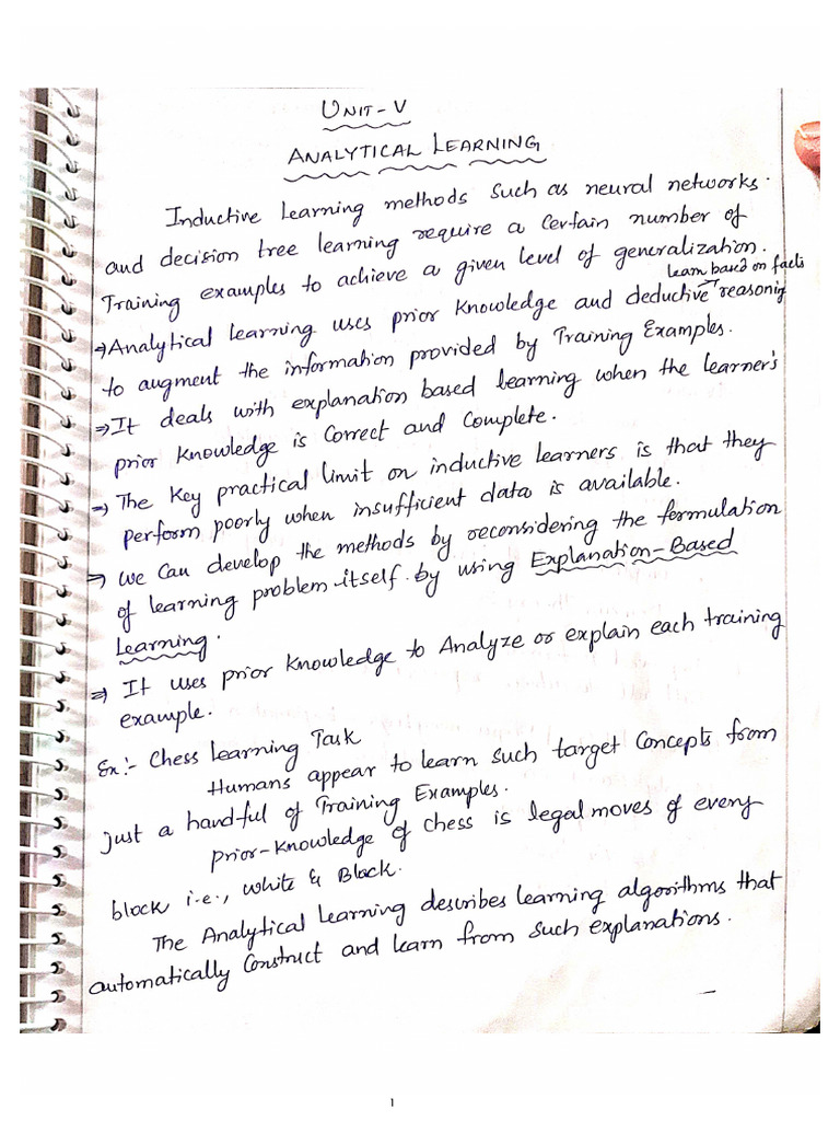 AL Short Notes | PDF