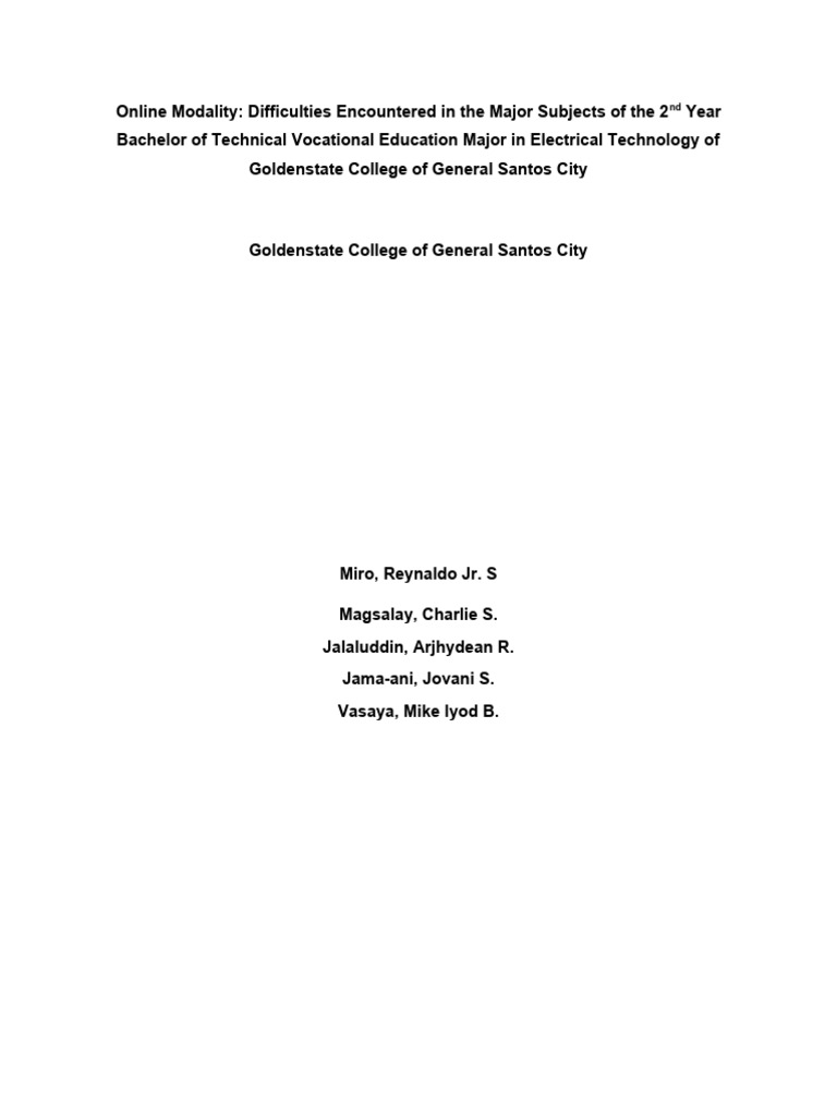 Research Team 1 Pdf Vocational Education Learning