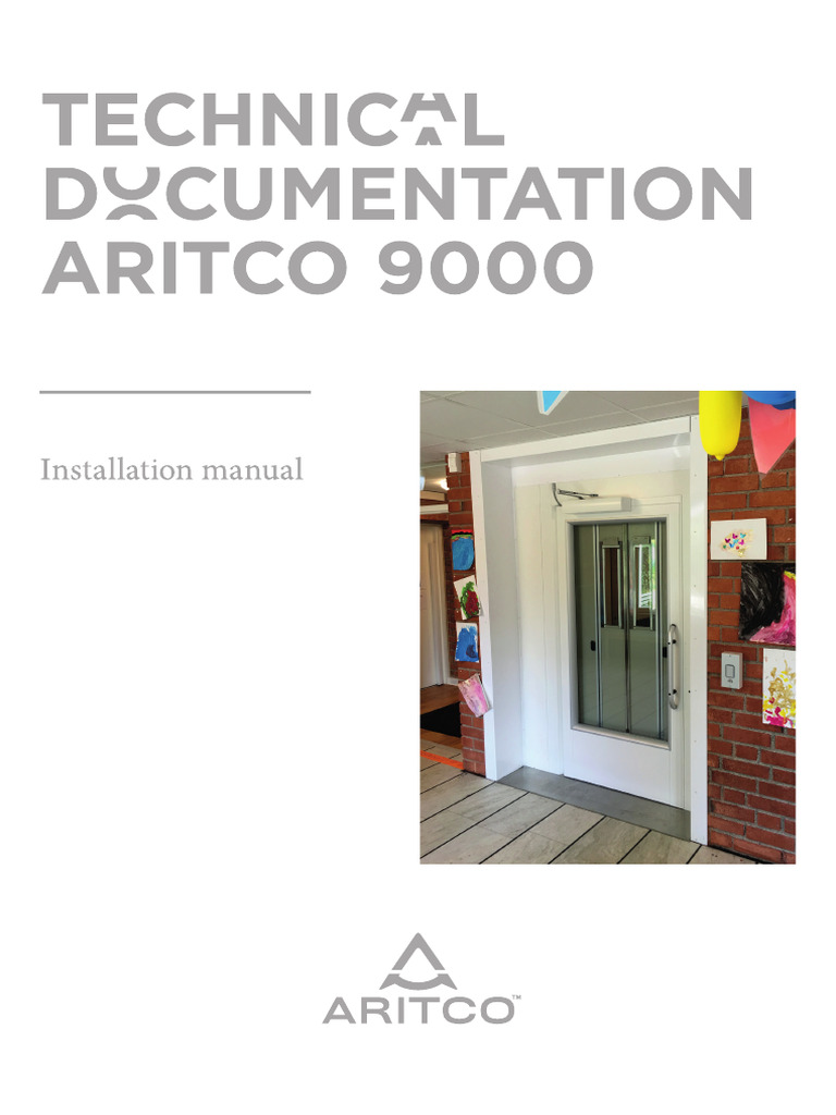 Aritco 9000 Installation Guide | PDF | Door | Elevator