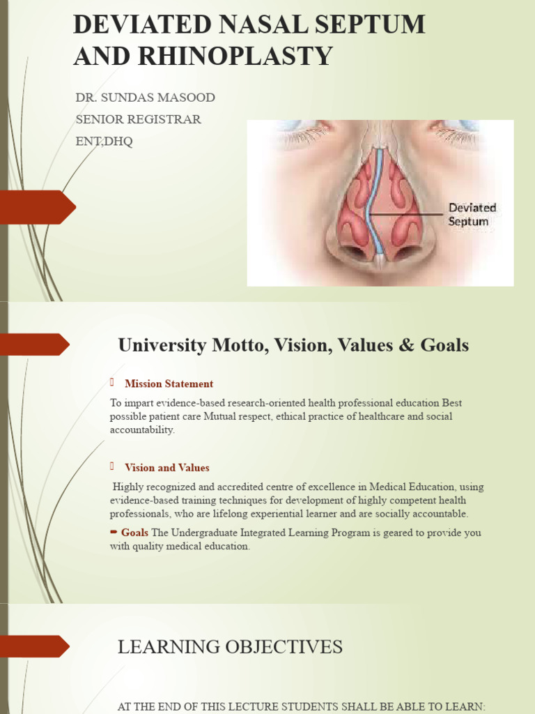 DNS Final | PDF | Human Nose | Rhinology