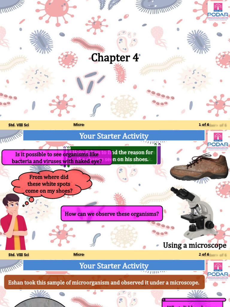 PPT1 CB VIII Sci Microorganisms-Friends and Foe | PDF | Microorganism ...