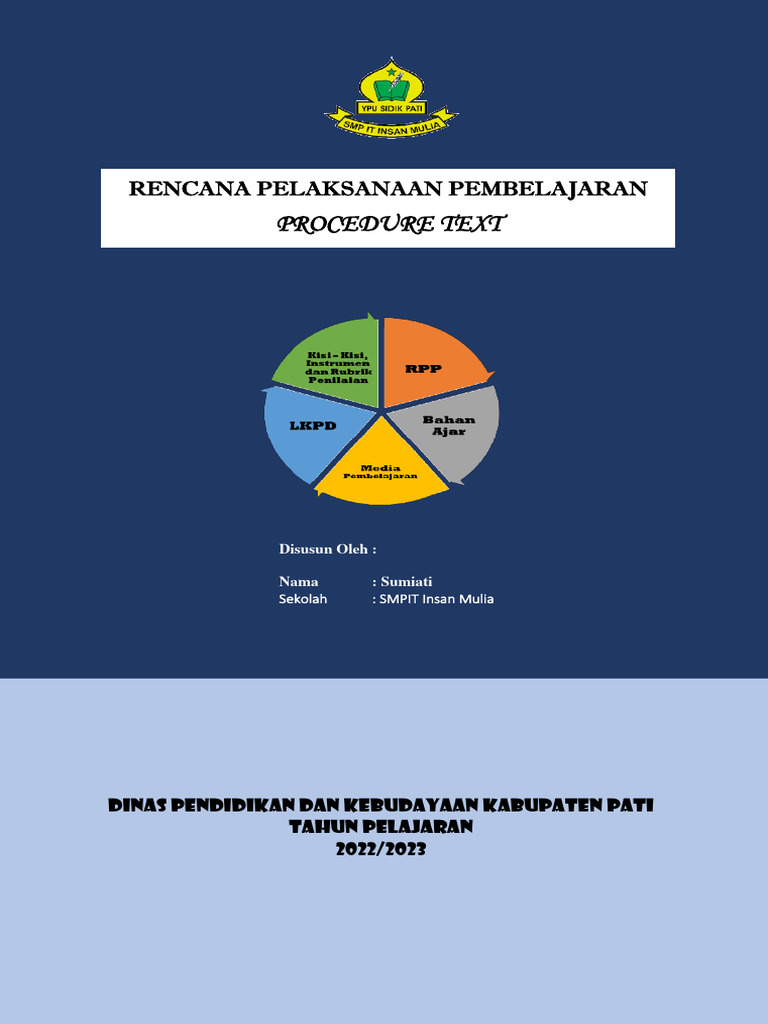 Modul Ajar Procedure Text | PDF