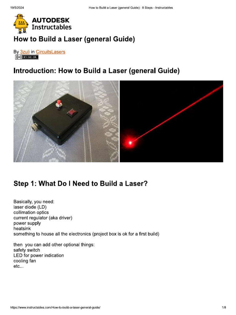 Laser Driver Schematic | PDF