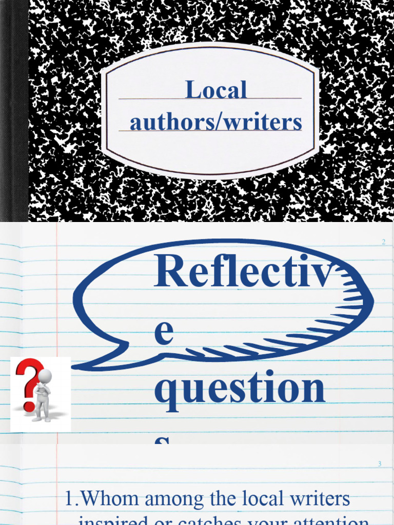 Local Authors and Regional Literature | PDF | Grammar | Writing