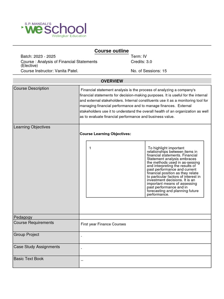course-outline-pdf-valuation-finance-book-value