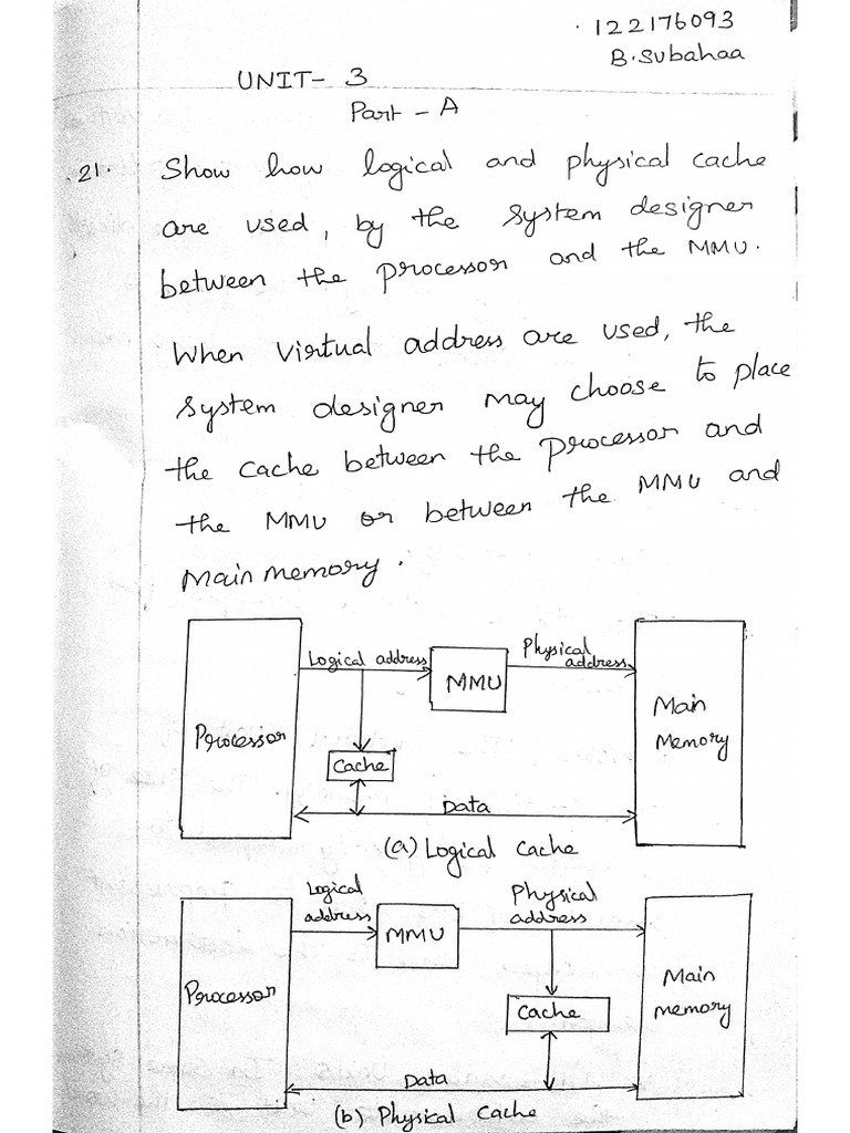 COA Unit 3 Answers | PDF