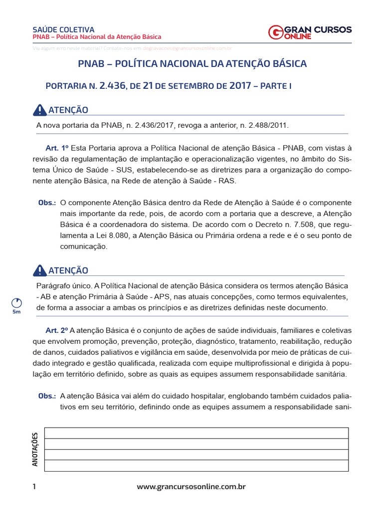 Resumo da PNAB 2017 | PDF | Ciências Sociais