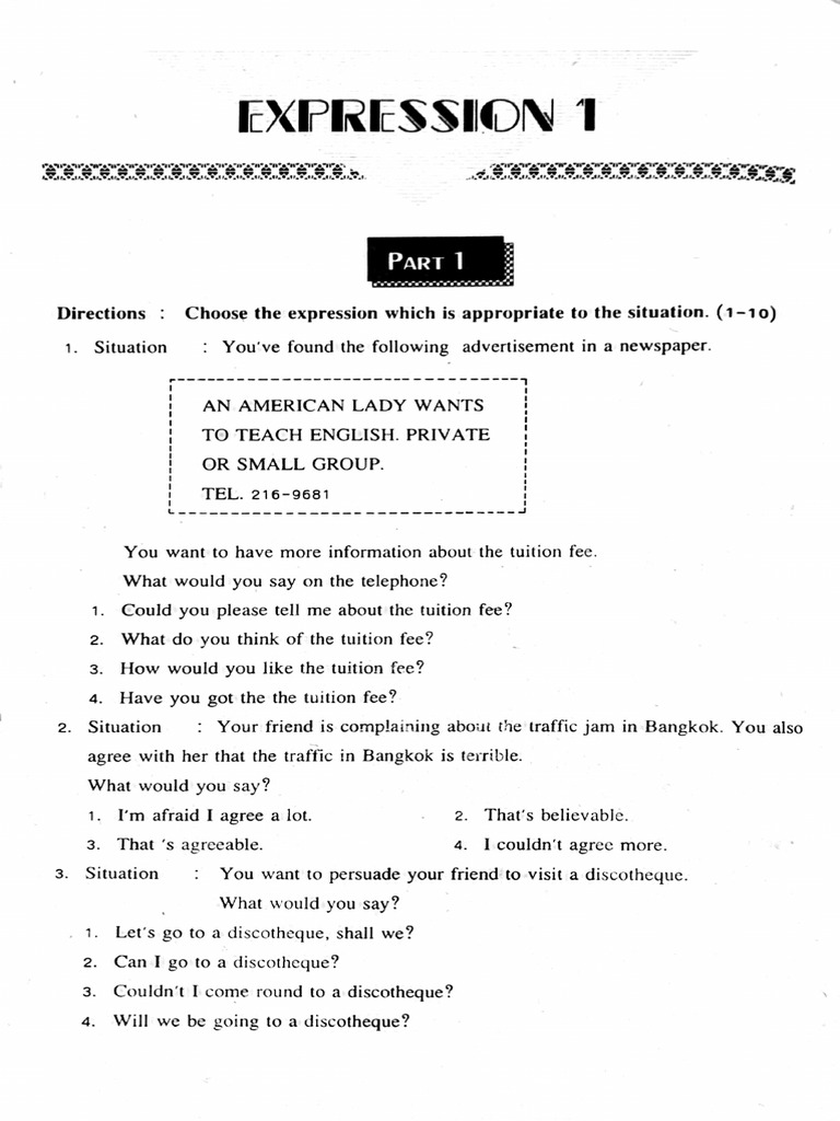 Expression 1 | PDF