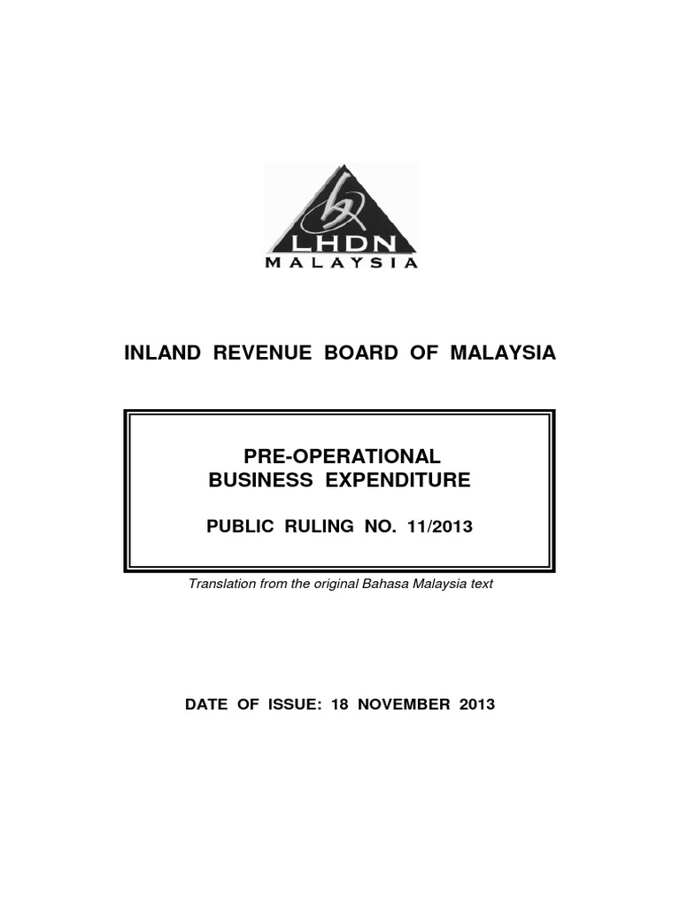 Pre-Operational Business Expenditure Guide | PDF | Expense | Franchising