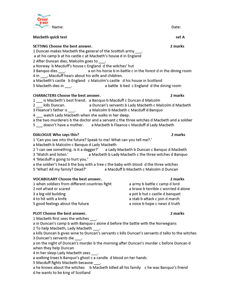 Macbeth quick test pdf macbeth