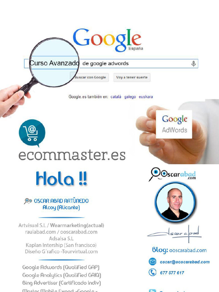 Curso Completo de Publicidad en Adwords | PDF | Servicios en línea ...