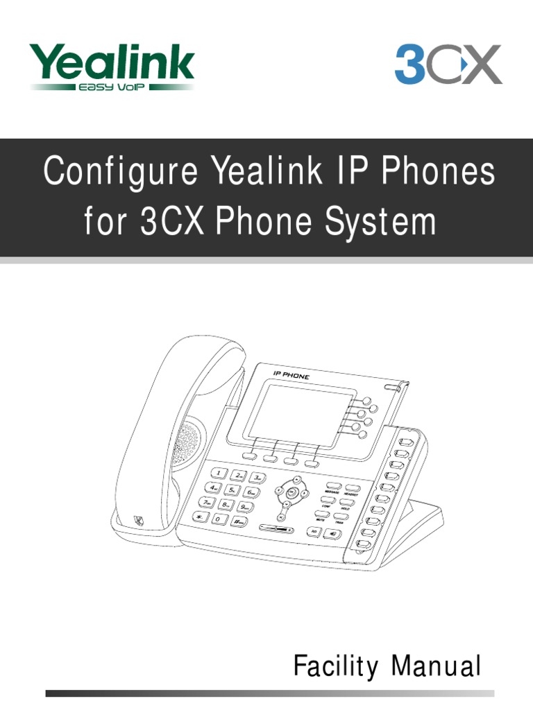 Configure Yealink Phones For 3CX Phone System PDF File Transfer