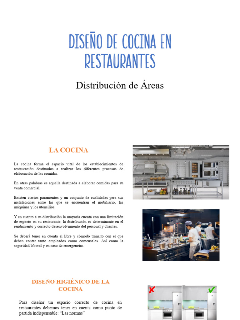 Diseño y Distribución de Cocinas en Restaurantes | PDF | Gestión de ...