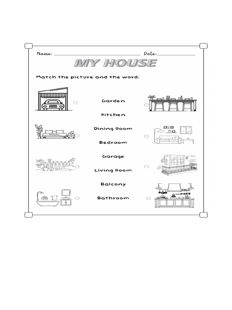 My House Worksheet - 594.jpg | PDF