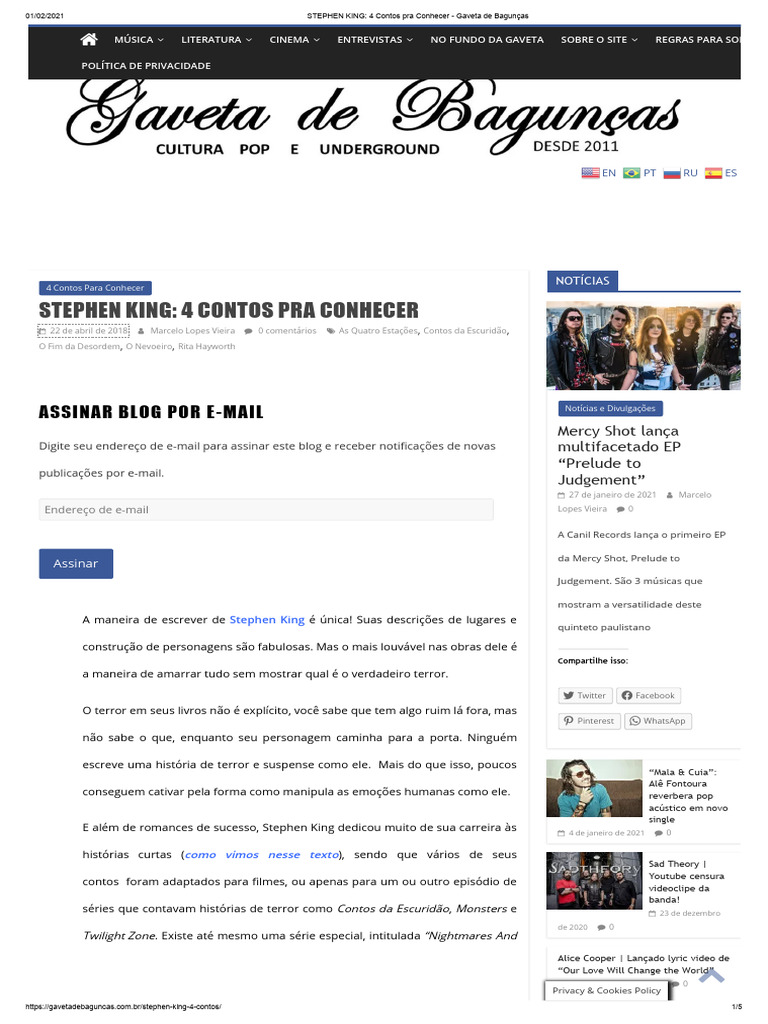 Resenha | A Hora do Vampiro - Stephen King - Leitor dos Sonhos, image size:768x1024