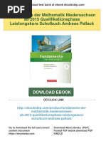 Instant Download Fundamente Der Mathematik Niedersachsen Ab 2015 Qualifikationsphase Leistungskurs Schulbuch Andreas Pallack PDF All Chapter