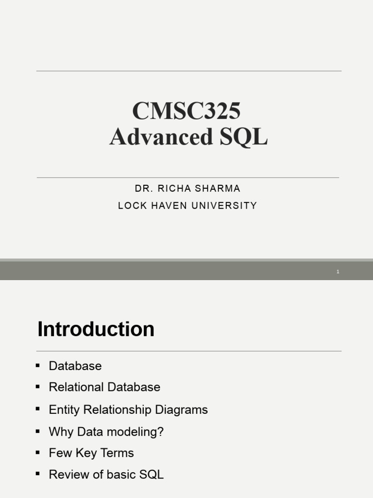 Review of DB Concepts | PDF | Relational Model | Relational Database