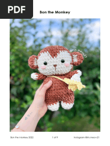 Monkey Plushie